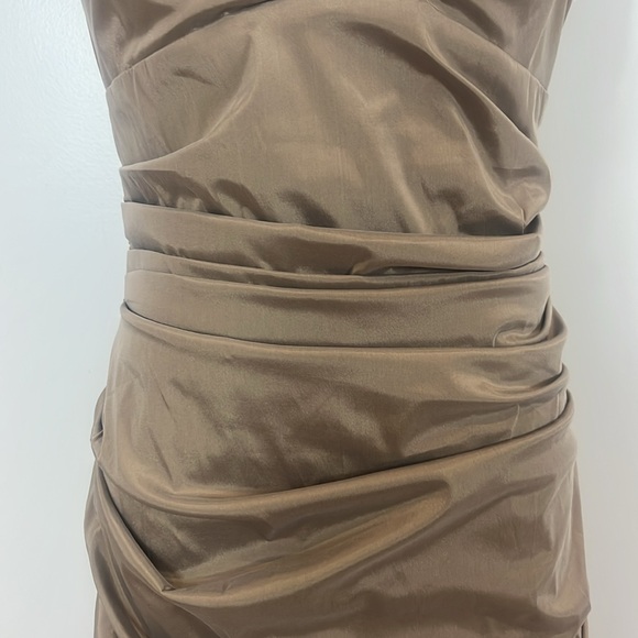 THEIA Taupe Formal Dress Gown - Picture 9 of 17